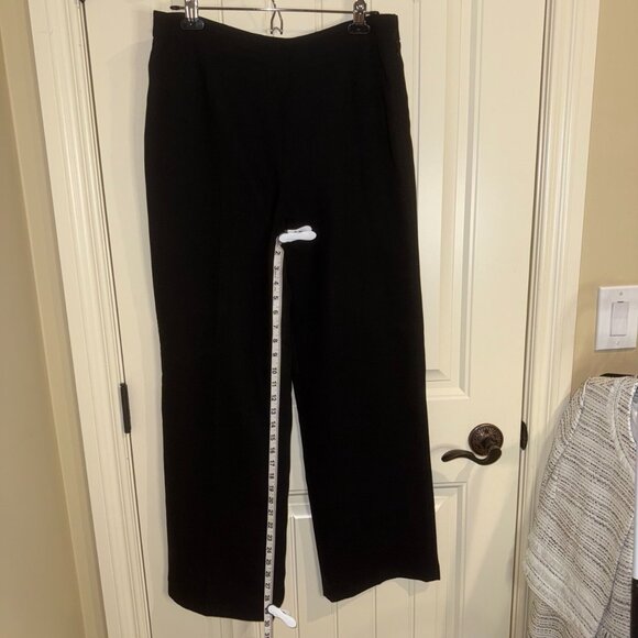 Le Suit lined pants black dress trousers office formal Women's Size 10 - Picture 5 of 6